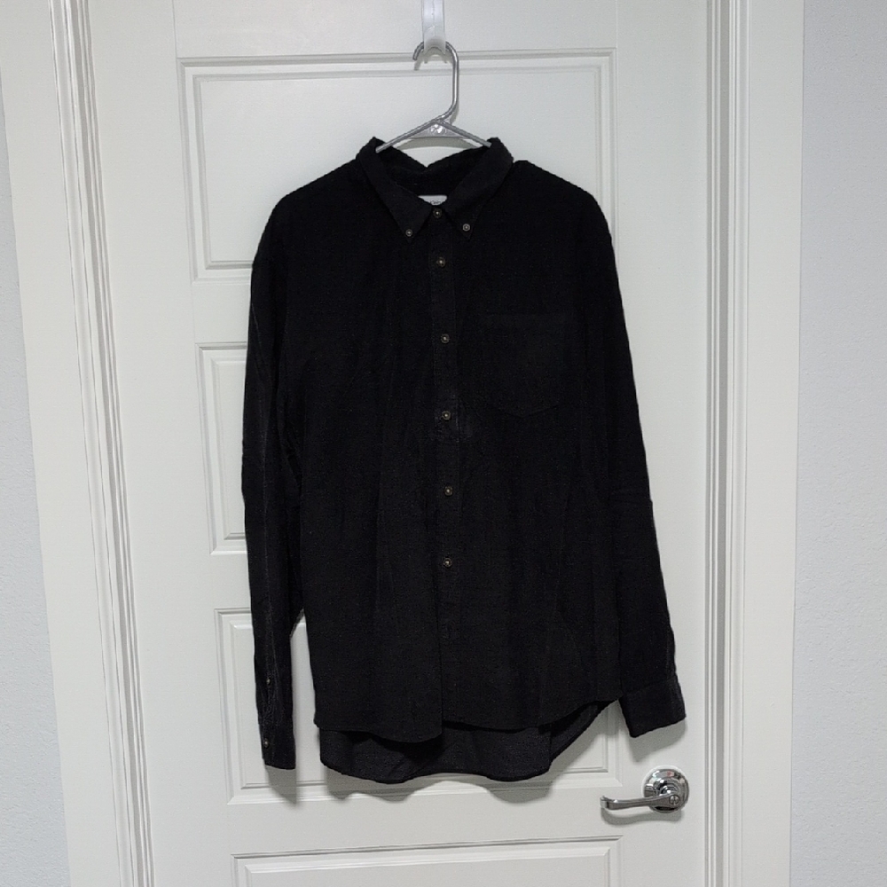 Calvin Klein Black Casual Button Down Shirt